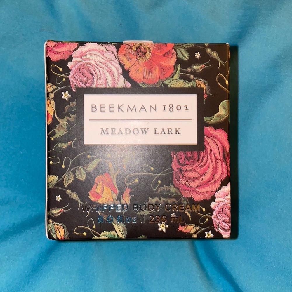 Beekman 1802 goat milk whipped body cream
